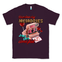 Plum valentines day memories come first Classic Tee - AdoDesignShop