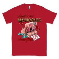 Red valentines day memories come first Classic Tee - AdoDesignShop