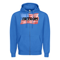 True Royal freedom usa Zipper Hoodie - MaliasSmallBusiness