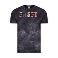 Cloud Black sassy Vintage Tee - JahusDesignShop