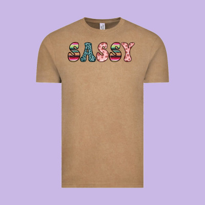 Sassy Vintage Tee Designed By Jahusdesignshop