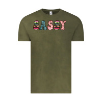 Vintage Olive sassy Vintage Tee - JahusDesignShop