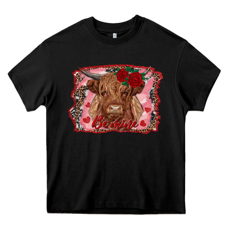 Be Mine Cow Heavy Core Tee by RanaPortraitStore | Teevron