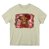 Mossy be mine cow Heavy Core Tee - RanaPortraitStore