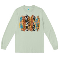 Matcha western brushstrokes Long Sleeve Tee - AdoDesignShop