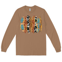 Toasted Coconut western brushstrokes Long Sleeve Tee - AdoDesignShop