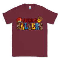 Burgundy raising ballers Classic Tee - AdoDesignShop