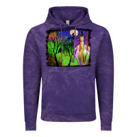 Cloud Purple halloween background Vintage Hoodie - JahusDesignShop