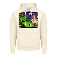 Vintage Artic halloween background Vintage Hoodie - JahusDesignShop