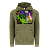 Vintage Olive halloween background Vintage Hoodie - JahusDesignShop