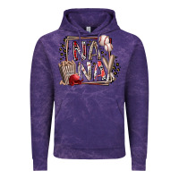 Cloud Purple nana baseball Vintage Hoodie - RacoonDesign