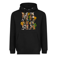 Black Western Mama With Sunflowers Heavyweight Hoodie - BundleAndBundleShop