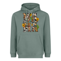 Sage Western Mama With Sunflowers Heavyweight Hoodie - BundleAndBundleShop