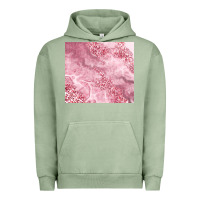 Pigment Oil Green glitter pink agate Urban Hoodie - TumblerDesignByShophia