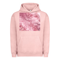 Pigment Salmon glitter pink agate Urban Hoodie - TumblerDesignByShophia