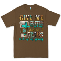 Cacao give me coffee to get me started Premium Tee - texasbilliewilder