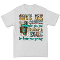 Dove Grey give me coffee to get me started Premium Tee - texasbilliewilder