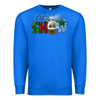 True Royal let it snow Premium Sweatshirt - BundleAndBundleShop