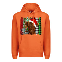 Carrot Merry Christmas Cow Premium Hoodie - Bettercallsaul