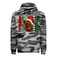 Slate Camo Merry Christmas Cow Premium Hoodie - Bettercallsaul