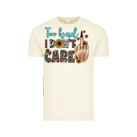 Vintage Arctic too bad i don't care Vintage Tee - JahusDesignShop