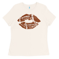 Bone football lips Ladies Tee - AdoDesignShop