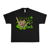 Black i don t give a luck Urban Heavy Tee - Artiststas