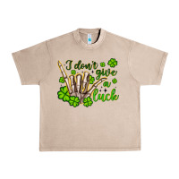 French Oak i don t give a luck Urban Heavy Tee - Artiststas