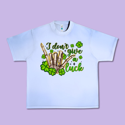 I Don T Give A Luck Urban Heavy Tee Designed By Artiststas