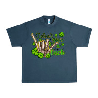 Midnight Navy i don t give a luck Urban Heavy Tee - Artiststas