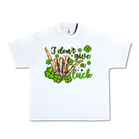 White i don t give a luck Urban Heavy Tee - Artiststas