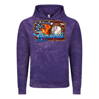 Cloud Purple western american flag baseball Vintage Hoodie - HRA Design Shop