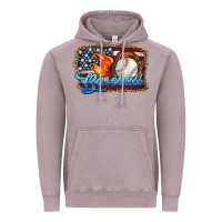 Vintage Zinc western american flag baseball Vintage Hoodie - HRA Design Shop