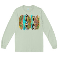 Matcha western brushstrokes Long Sleeve Tee - AdoDesignShop