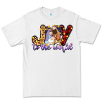 White joy to the world Premium Tee - Zillion Design Studio