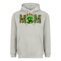 Moon Dust Western Mom With Shamrock Heavyweight Hoodie - BundleAndBundleShop