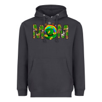 Smoke Western Mom With Shamrock Heavyweight Hoodie - BundleAndBundleShop