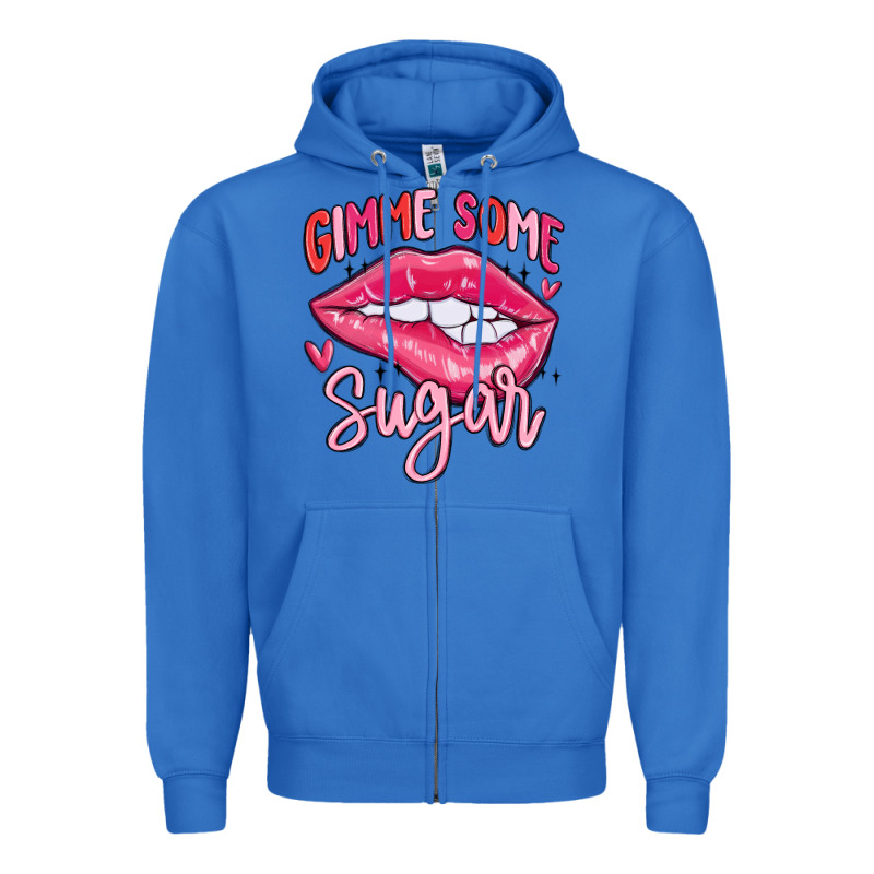 Gimme Some Sugar Zipper Hoodie by MaliasSmallBusiness | Teevron