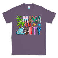 Lavender Mama Of Duty Classic Tee - CowhideDigitalArt