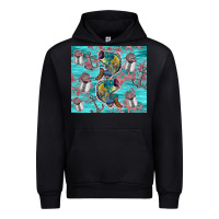 Black fish lures Urban Hoodie - TumblerDesignByShophia
