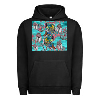 Pigment Black fish lures Urban Hoodie - TumblerDesignByShophia