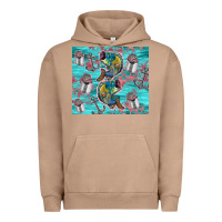 Pigment Burro fish lures Urban Hoodie - TumblerDesignByShophia
