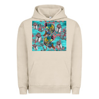 Pigment French Oak fish lures Urban Hoodie - TumblerDesignByShophia