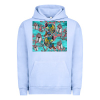 Pigment Grape Ice fish lures Urban Hoodie - TumblerDesignByShophia