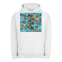 Pigment Lunar Rock fish lures Urban Hoodie - TumblerDesignByShophia