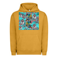 Pigment Peanut Butter fish lures Urban Hoodie - TumblerDesignByShophia