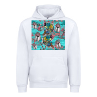 White fish lures Urban Hoodie - TumblerDesignByShophia