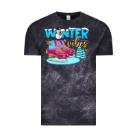 Cloud Black winter vibes Vintage Tee - BundleAndBundleShop