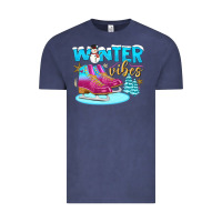 Vintage Denim winter vibes Vintage Tee - BundleAndBundleShop