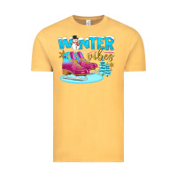 Vintage Mustard winter vibes Vintage Tee - BundleAndBundleShop